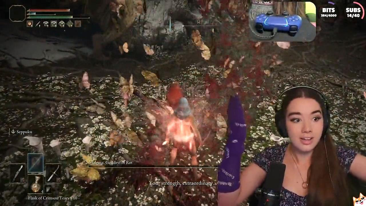 國外美女主播單手1級擊殺《艾爾登法環》女武神 國外美女主播單手1級擊殺《艾爾登法環》女武神