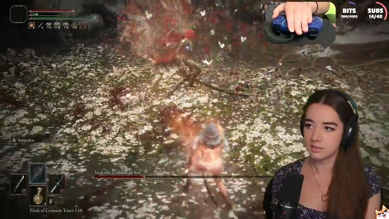 國外美女主播單手1級擊殺《艾爾登法環》女武神 國外美女主播單手1級擊殺《艾爾登法環》女武神