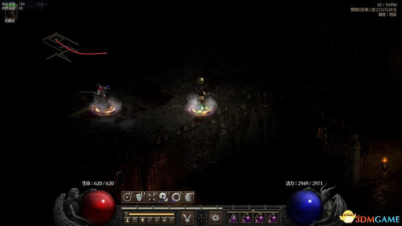 《暗黑破壞神2》刷墨菲斯托技巧 憎恨囚牢第二層地圖規律