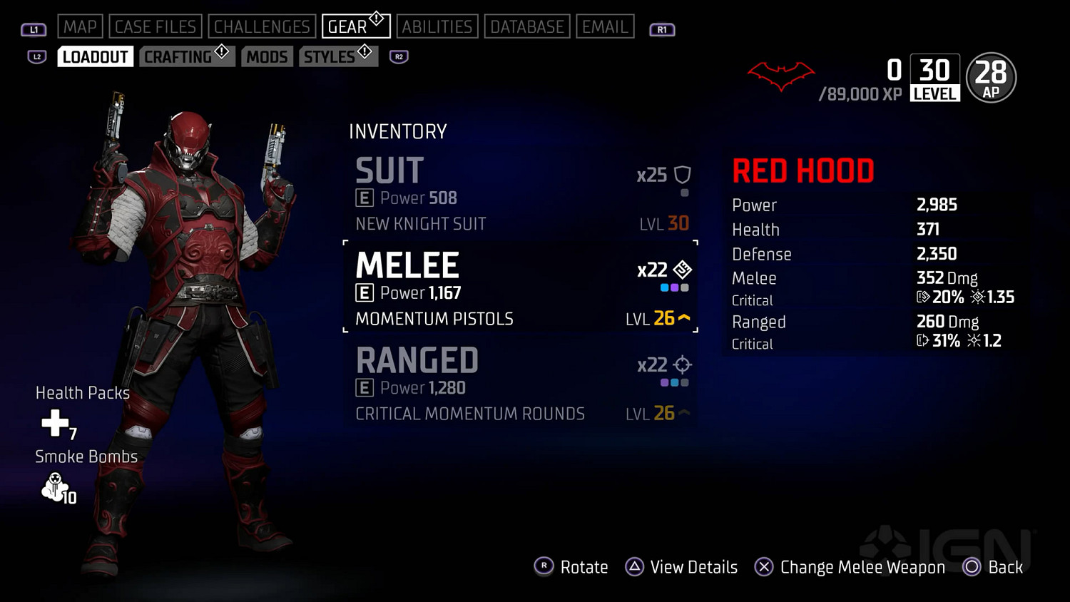 IGN《高譚騎士》新影片：詳細介紹角色技能樹系統！