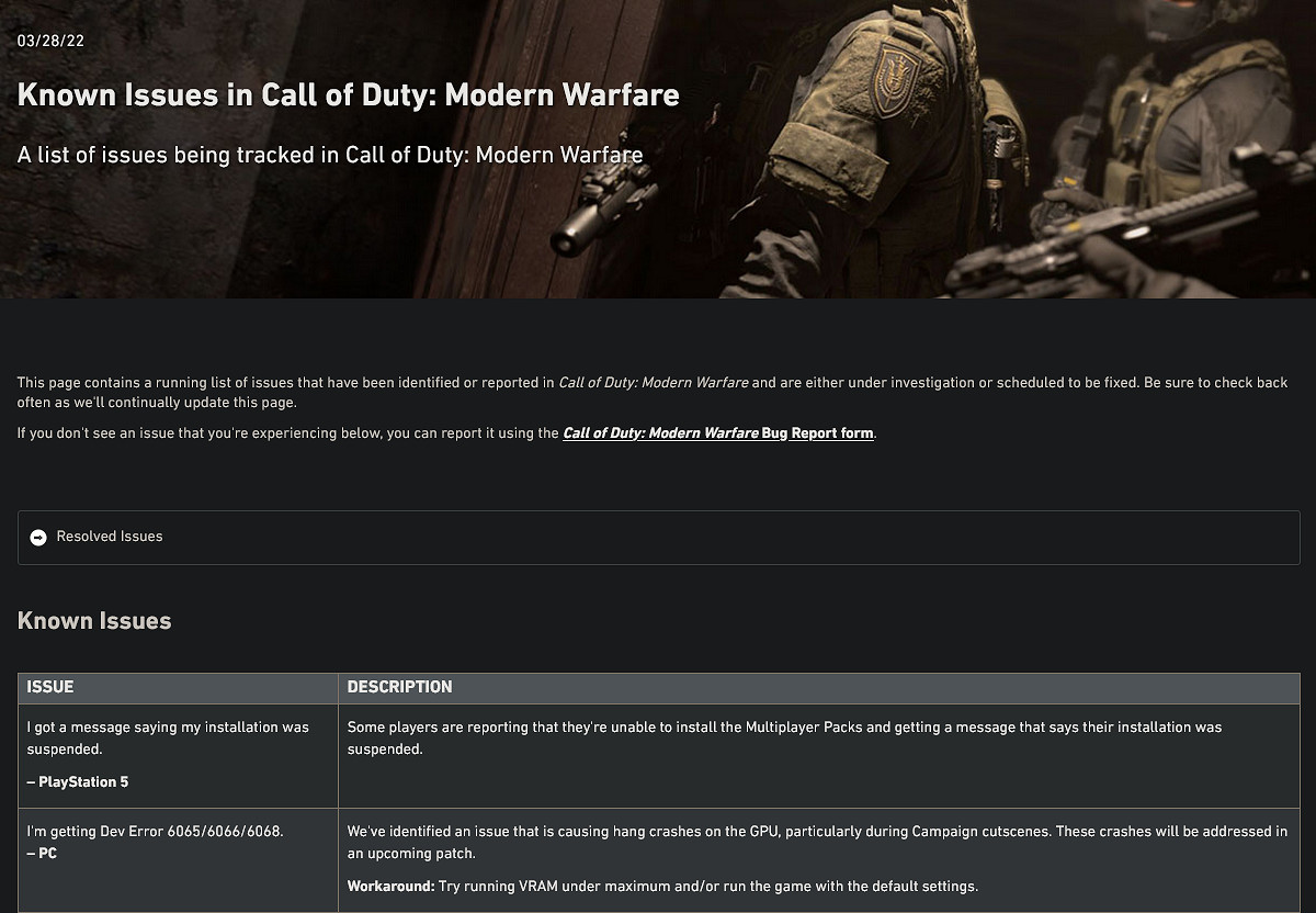 《戰區》導致諸多PS5使用者無法遊玩《決勝時刻16》