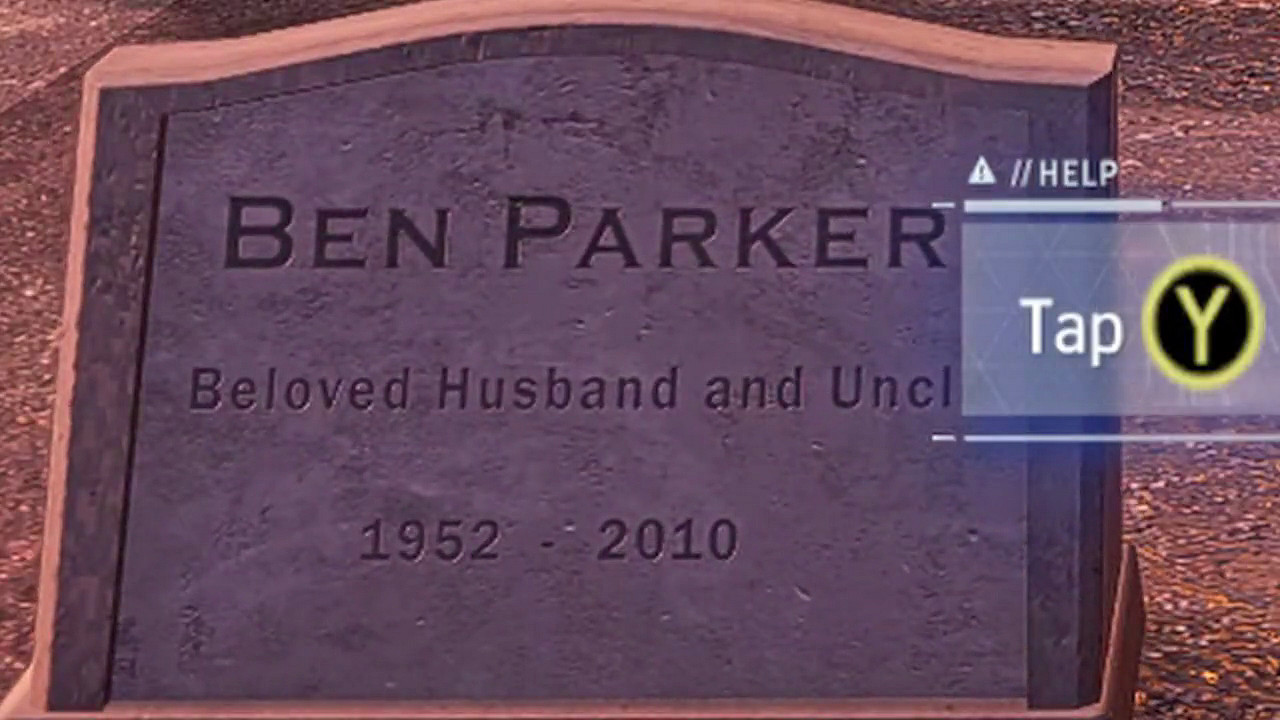 《漫威蜘蛛人》缺德MOD 小蟲變成了本·帕克的墓碑！