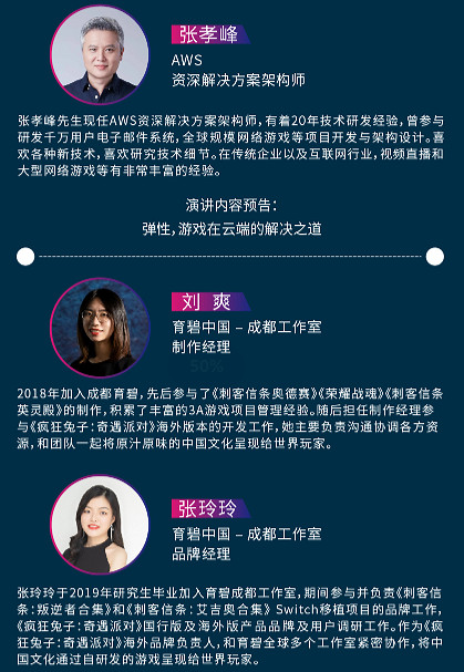 2022CGDC：全球化營運專場部分嘉賓 &amp; 話題搶先曝光！