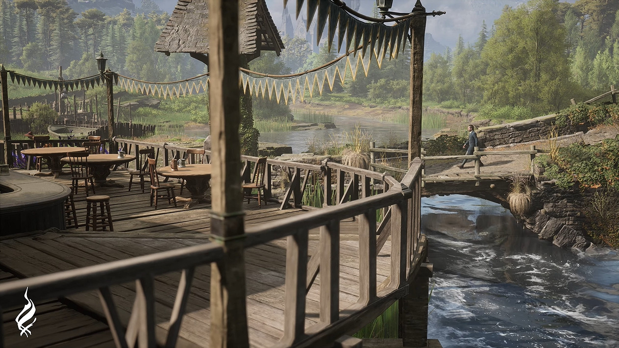 《霍格華茲之遺》20分鐘ASMR 學院旁村莊場景一覽！