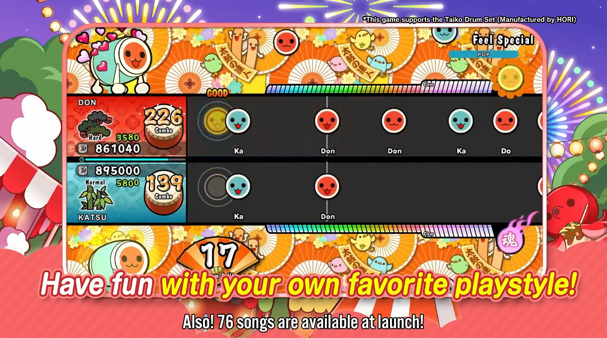 還能進行巡演？《太鼓達人咚咚雷音祭》遊戲模式預告