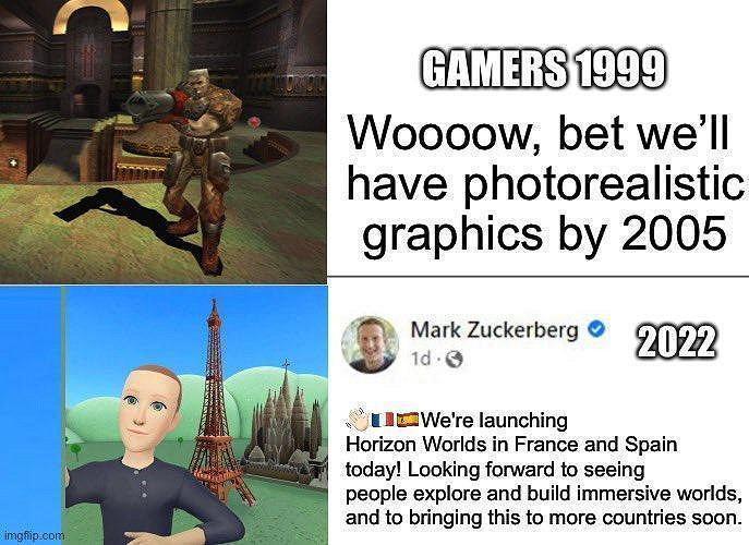 花了紮克伯格百億美元的元宇宙,因為背景太假遭到群嘲