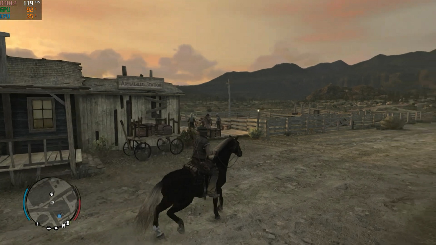 新版Xenia模擬器運行《荒野大鏢客1》輕鬆突破100幀！