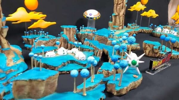 高玩打造精致《龍珠》那美剋星情景模型 仿佛身臨其境 高玩打造精致《龍珠》那美剋星情景模型 仿佛身臨其境