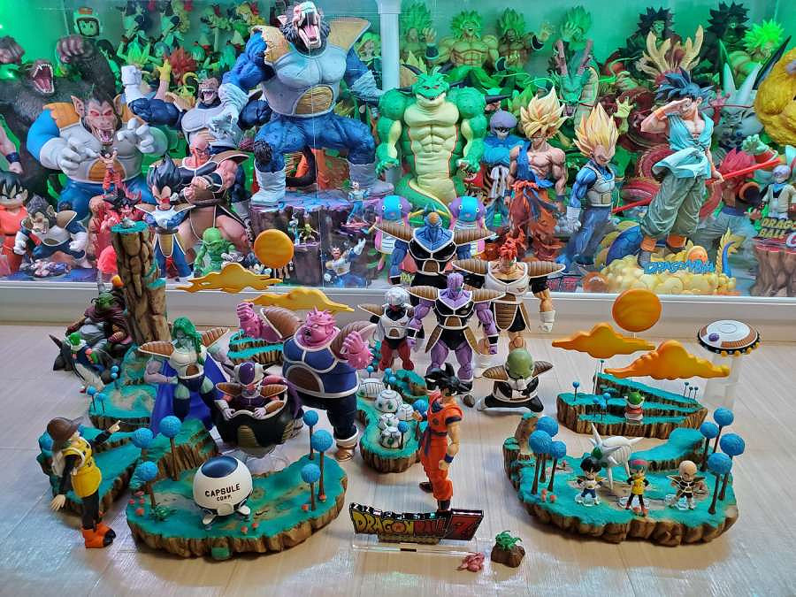 高玩打造精致《龍珠》那美剋星情景模型 仿佛身臨其境 高玩打造精致《龍珠》那美剋星情景模型 仿佛身臨其境