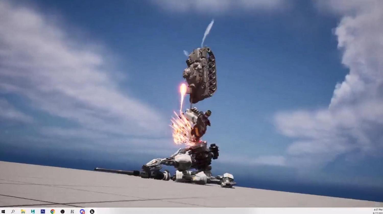 腦洞大開"坦克格鬥遊戲"新展示:還能二段跳是最騷的 腦洞大開"坦克格鬥遊戲"新展示:還能二段跳是最騷的