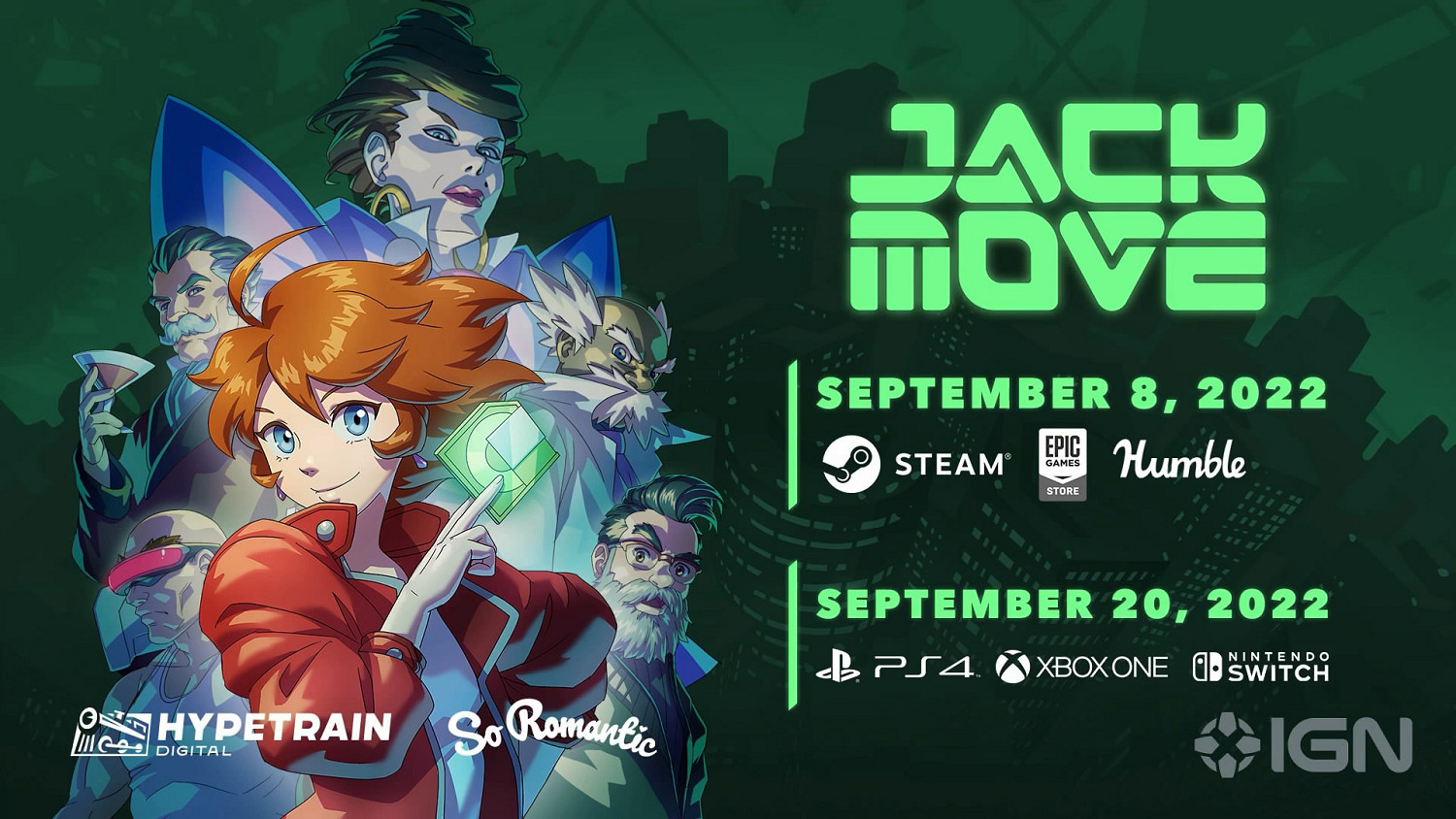 電馭叛客JRPG《Jack Move》發售日公布!預告片賞 電馭叛客JRPG《Jack Move》發售日公布!預告片賞