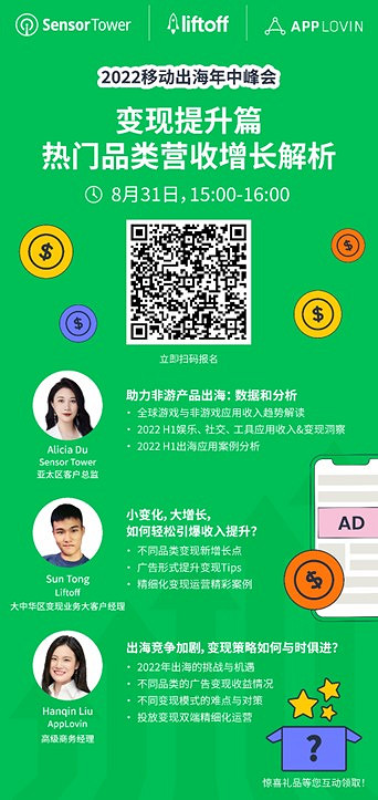 Liftoff將在CJ線上展舉辦《移動出海年中峰會》！