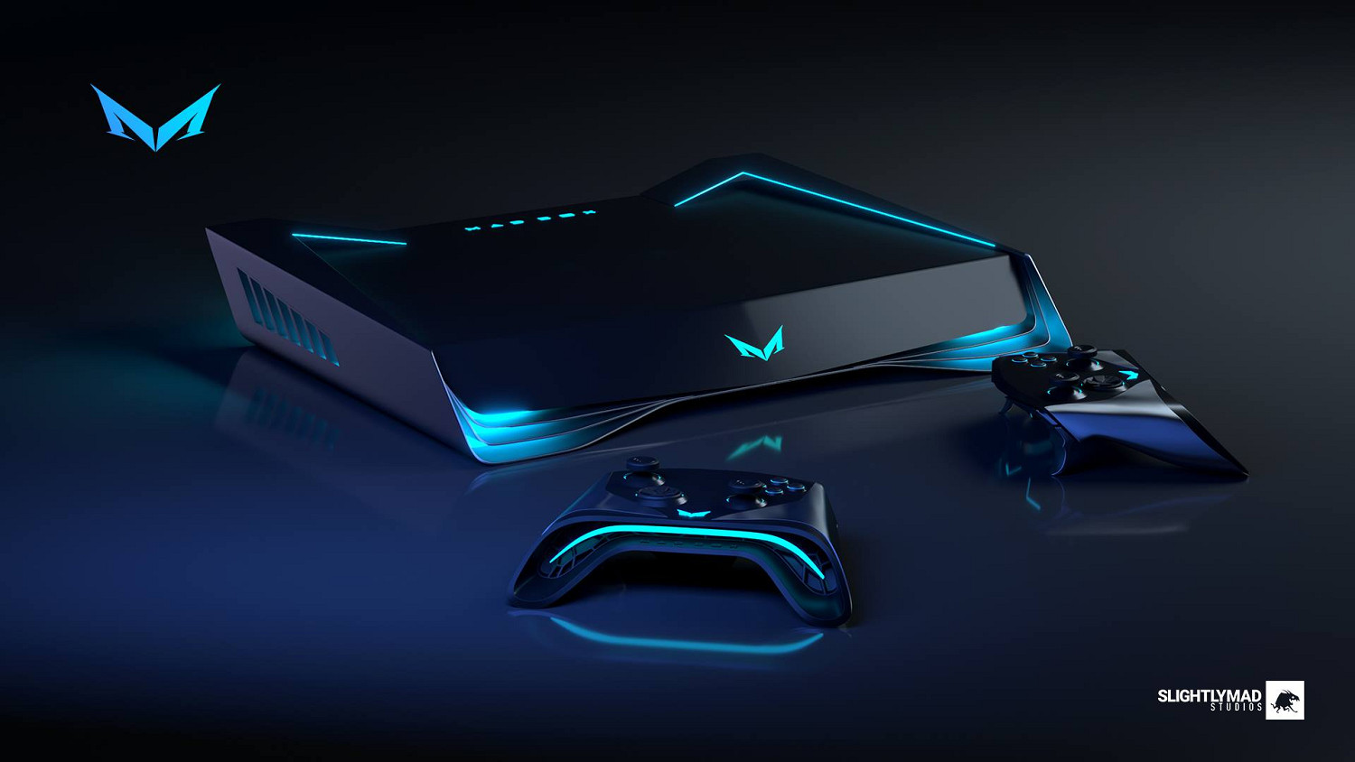 挑戰PS4/XB1?《賽車計劃》開發商公布主機設計新圖 挑戰PS4/XB1?《賽車計劃》開發商公布主機設計新圖