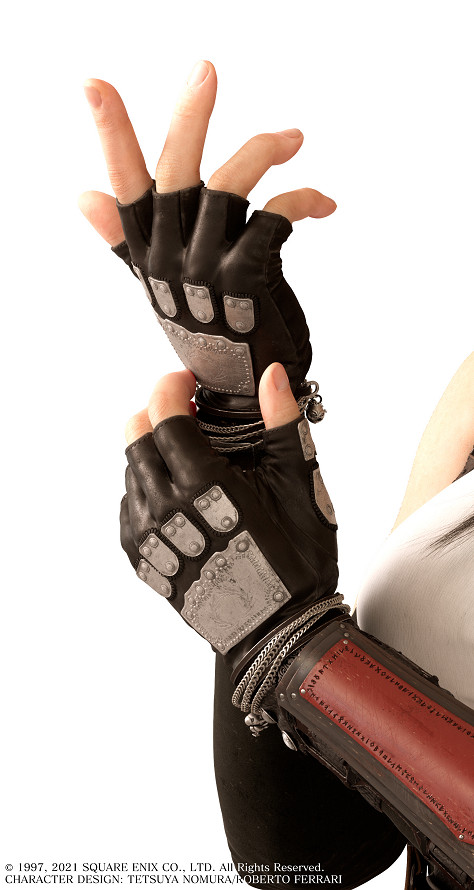 《FF7：重製版》蒂法建模細節圖 發色曾換過20多種！