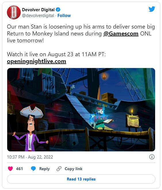 照顧萌新玩家?《重返猴島》新影片 展示全新提示系統 照顧萌新玩家?《重返猴島》新影片 展示全新提示系統