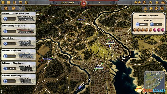 《鐵路帝國(Railway Empire)》PS4將於2月2日發售 《鐵路帝國(Railway Empire)》PS4將於2月2日發售