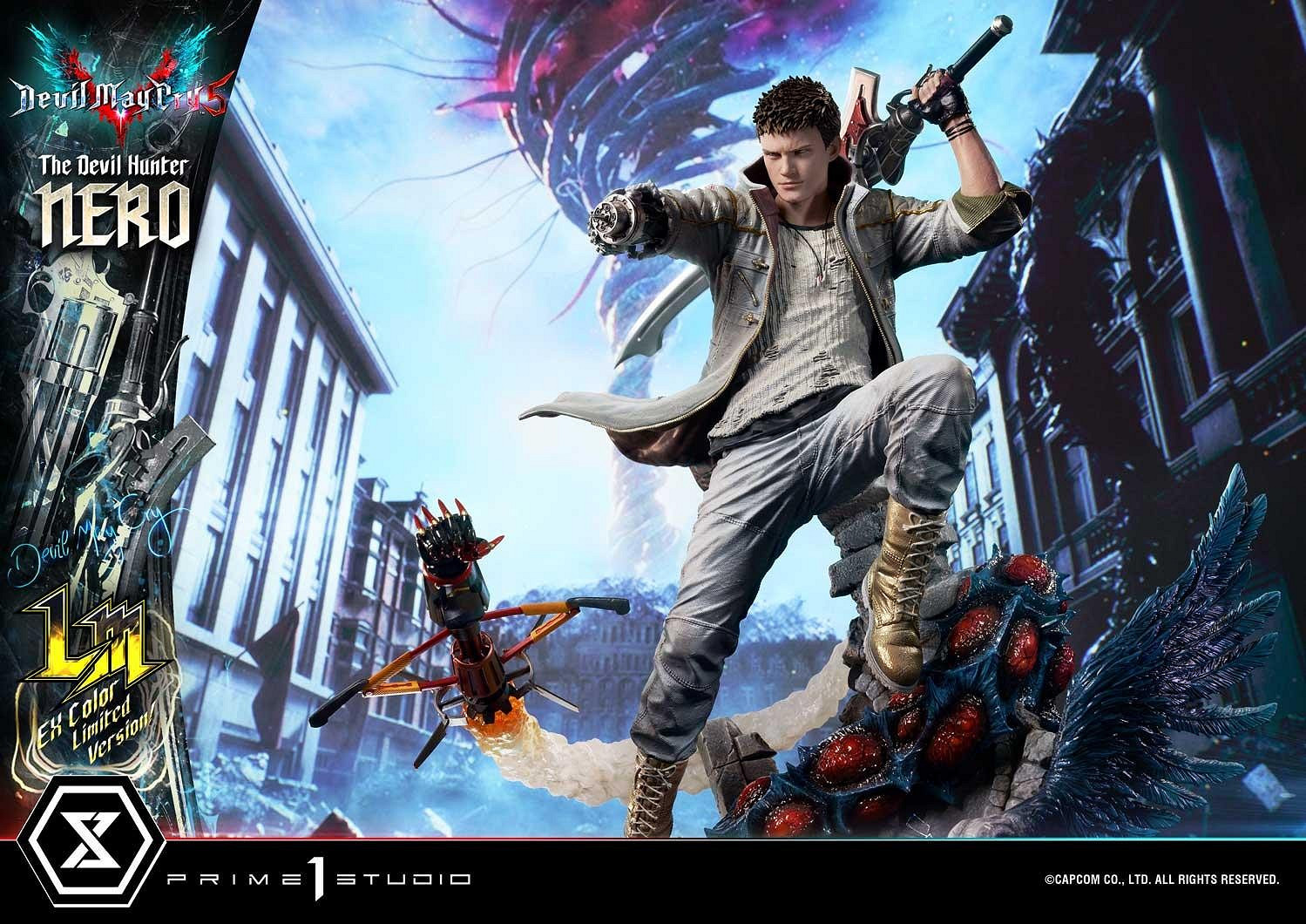 P1S推出《惡魔獵人5》但丁、尼祿1/4雕像 單款售價約新台幣36558元