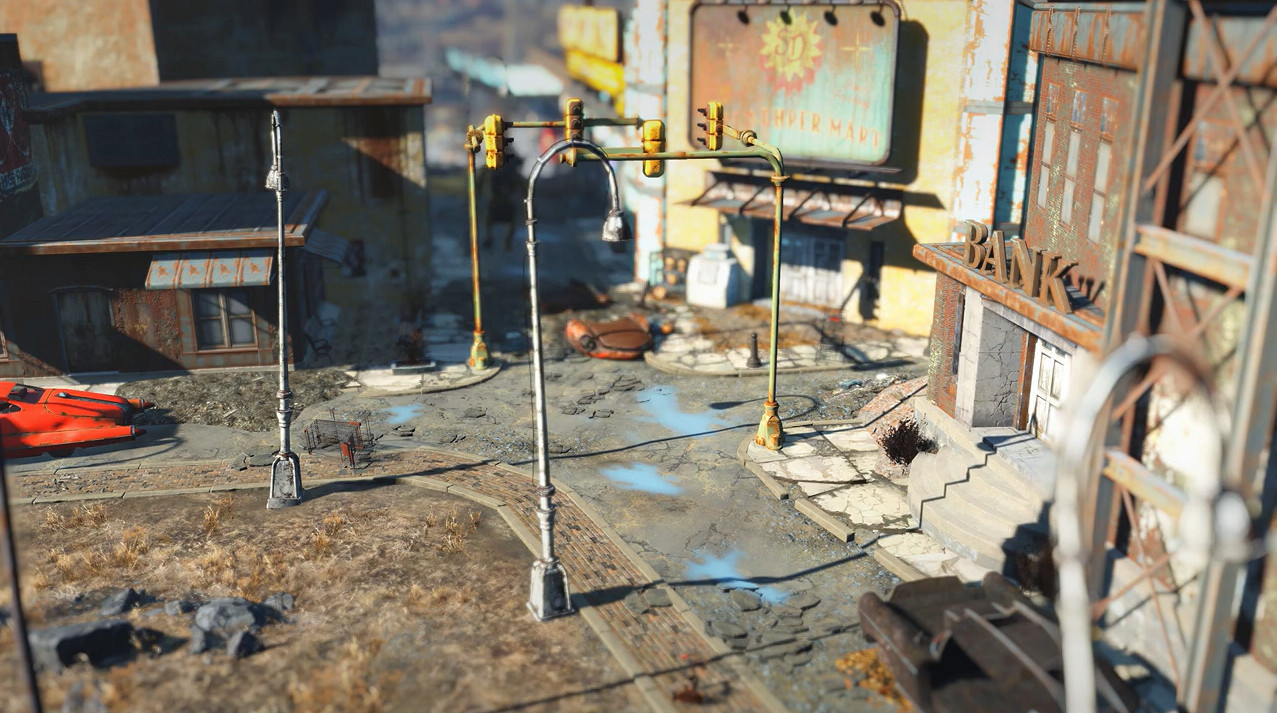 末世中的曙光！《輻射4》移軸攝影：精致還原鑽石城！