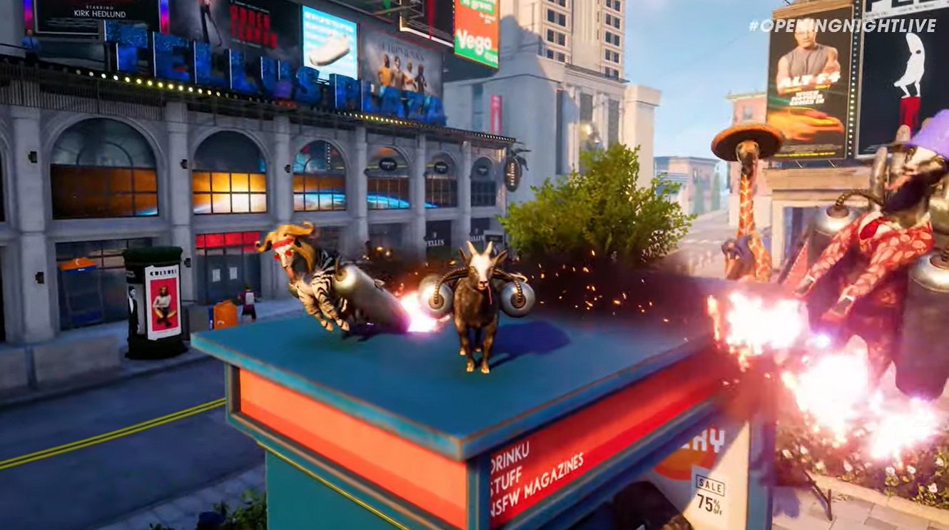 GC22：《模擬山羊3》實機展示影片 玩法沙雕腦洞大開