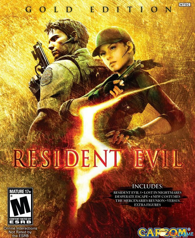 《惡靈古堡5：黃金版》3DM免安裝破解版下載發布