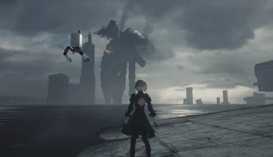 Switch版《尼爾:機械紀元》2B角色預告!依然那麽美! Switch版《尼爾:機械紀元》2B角色預告!依然那麽美!