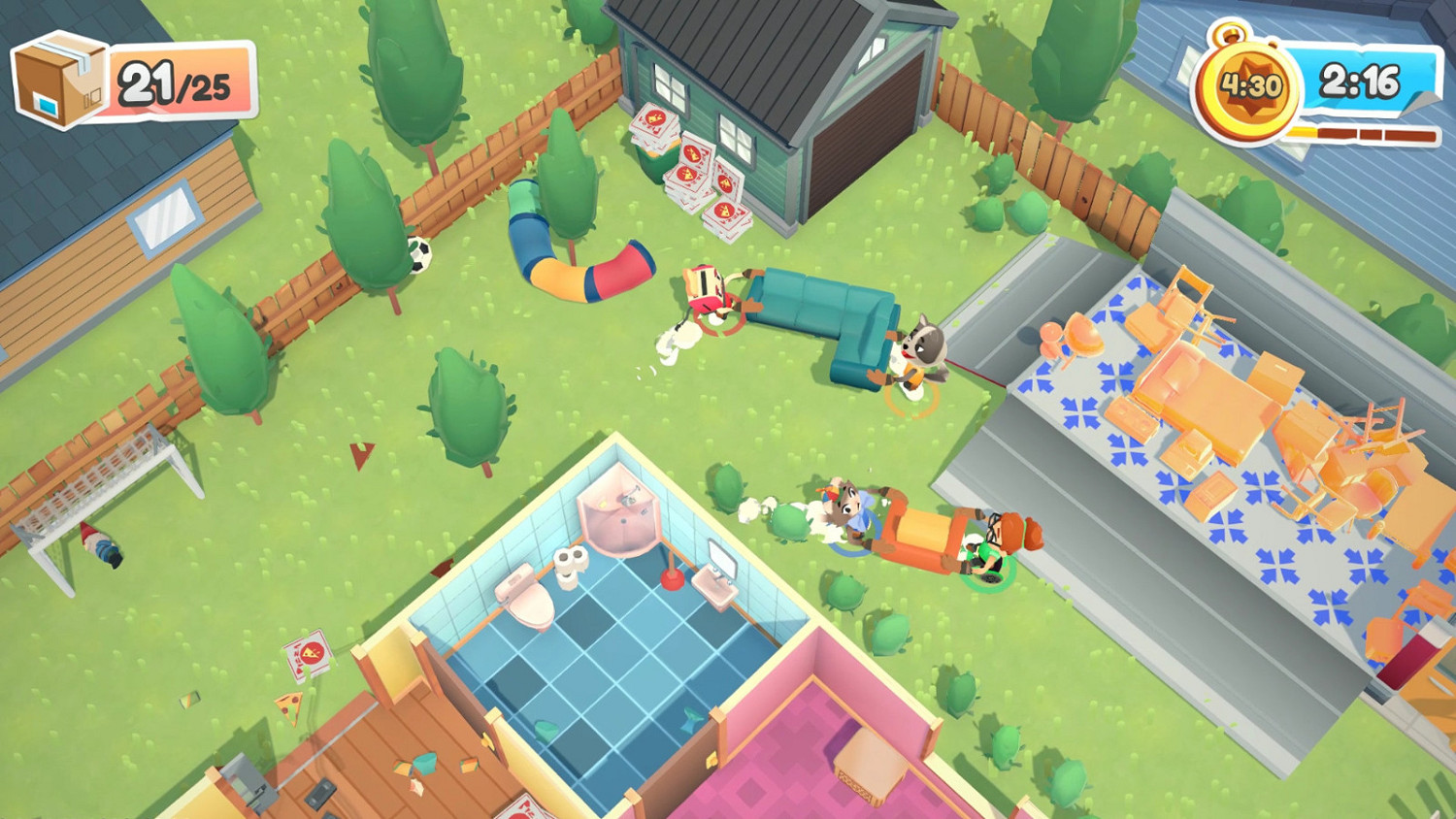 《胡鬧搬家》發售兩周年 破百萬銷量 《胡鬧搬家》發售兩周年 破百萬銷量