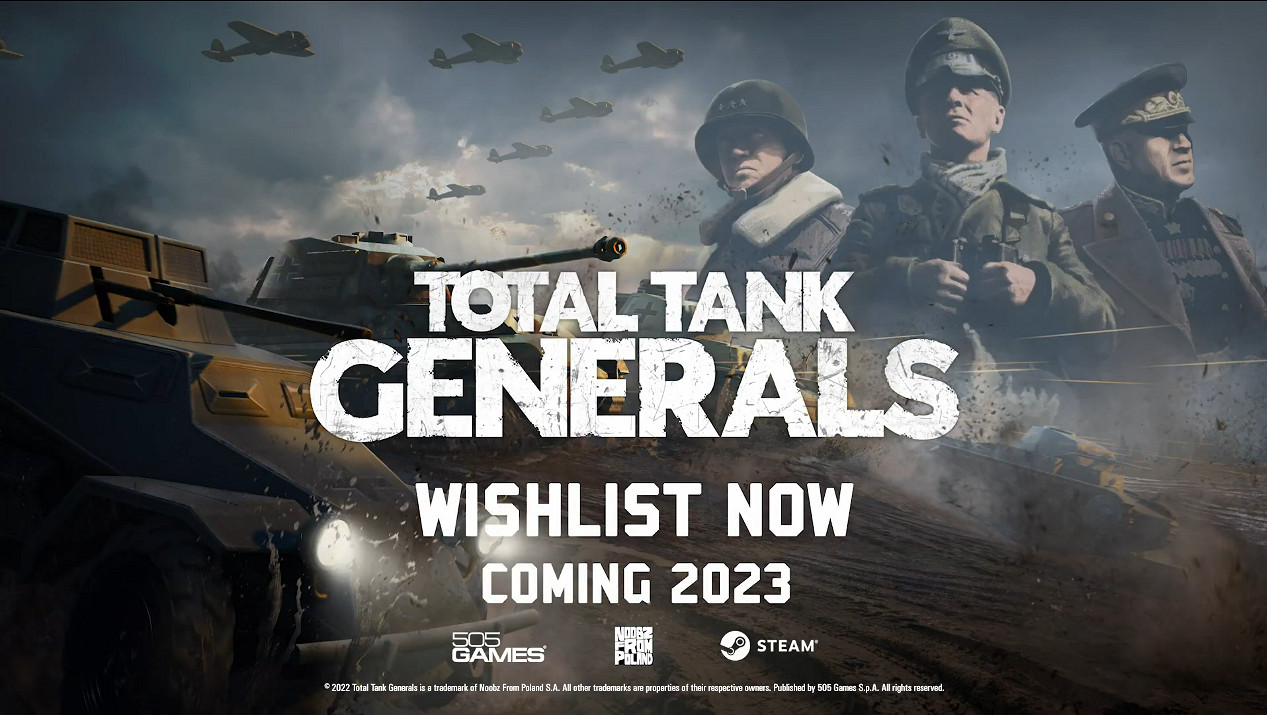 GC22：二戰模擬新作《Total Tank Generals》預告