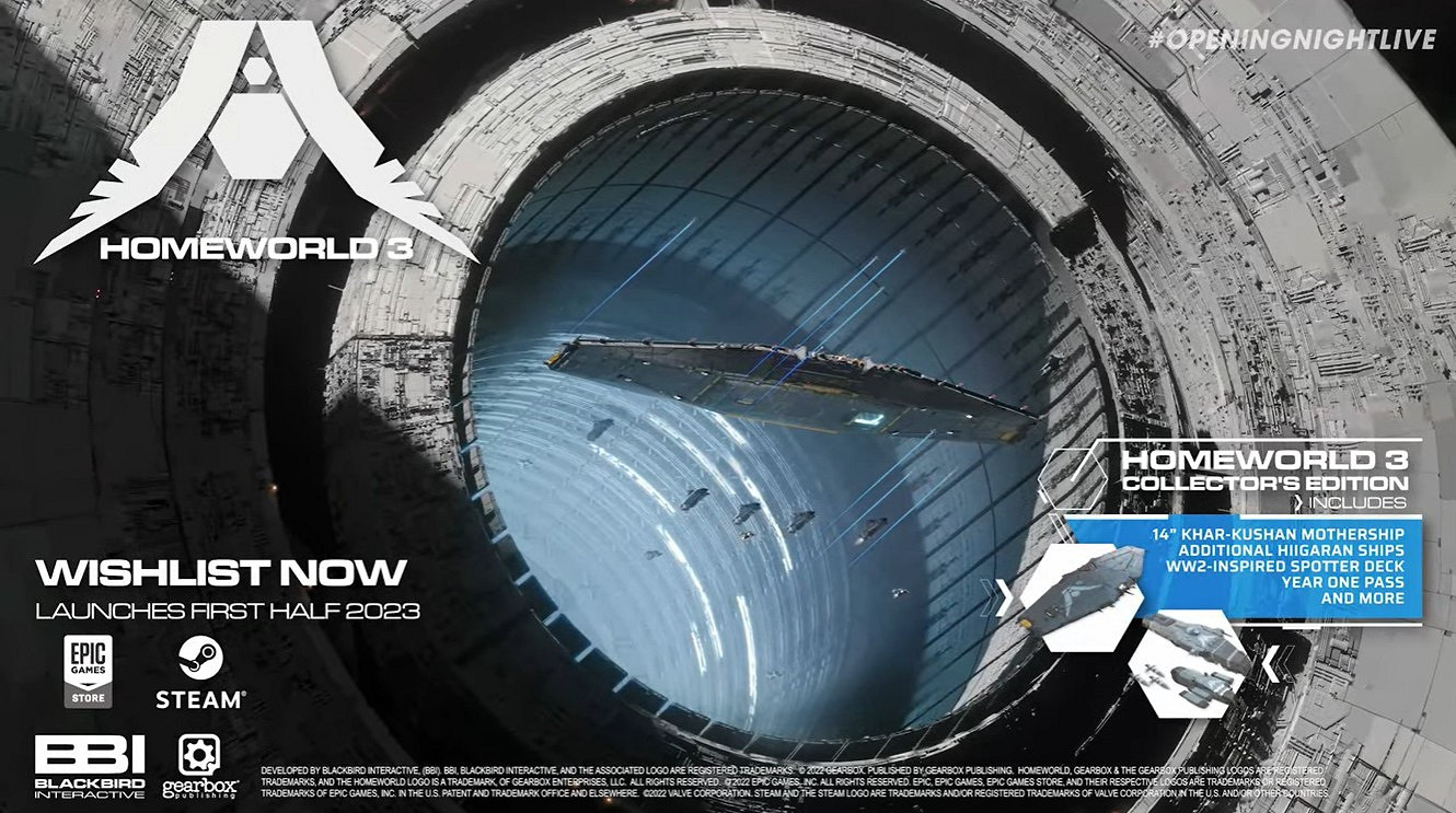 GC22：RTS新作《家園3》新預告 史詩級太空大戰略！