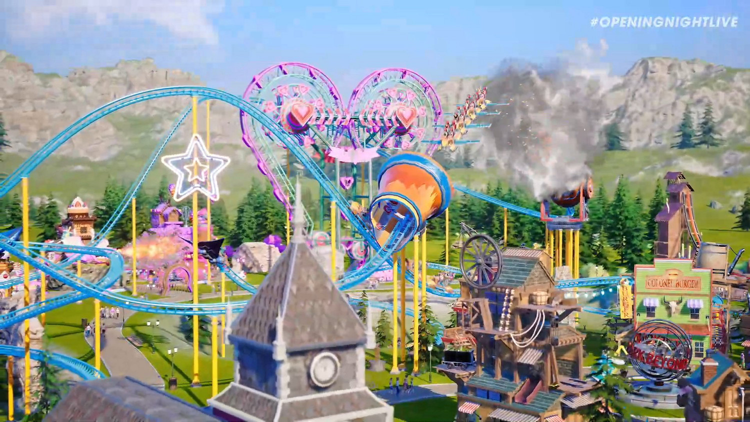 GC 2022：主題樂園經營模擬遊戲《Park Beyond》預告