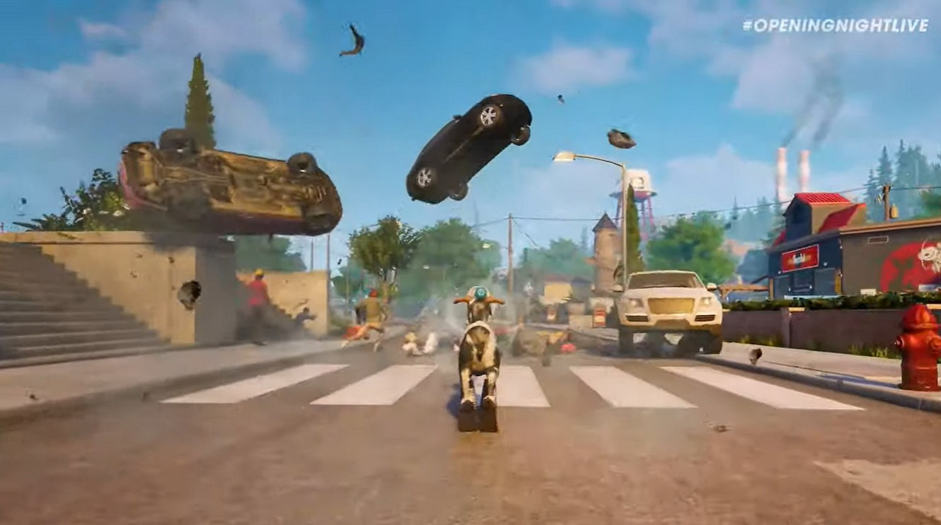 GC22：《模擬山羊3》實機展示影片 玩法沙雕腦洞大開