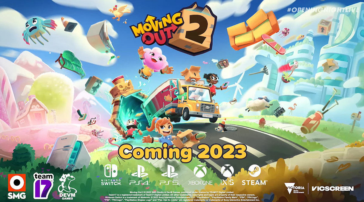 GC22：《胡鬧搬家2》公開 2023年推出登陸各大平台！