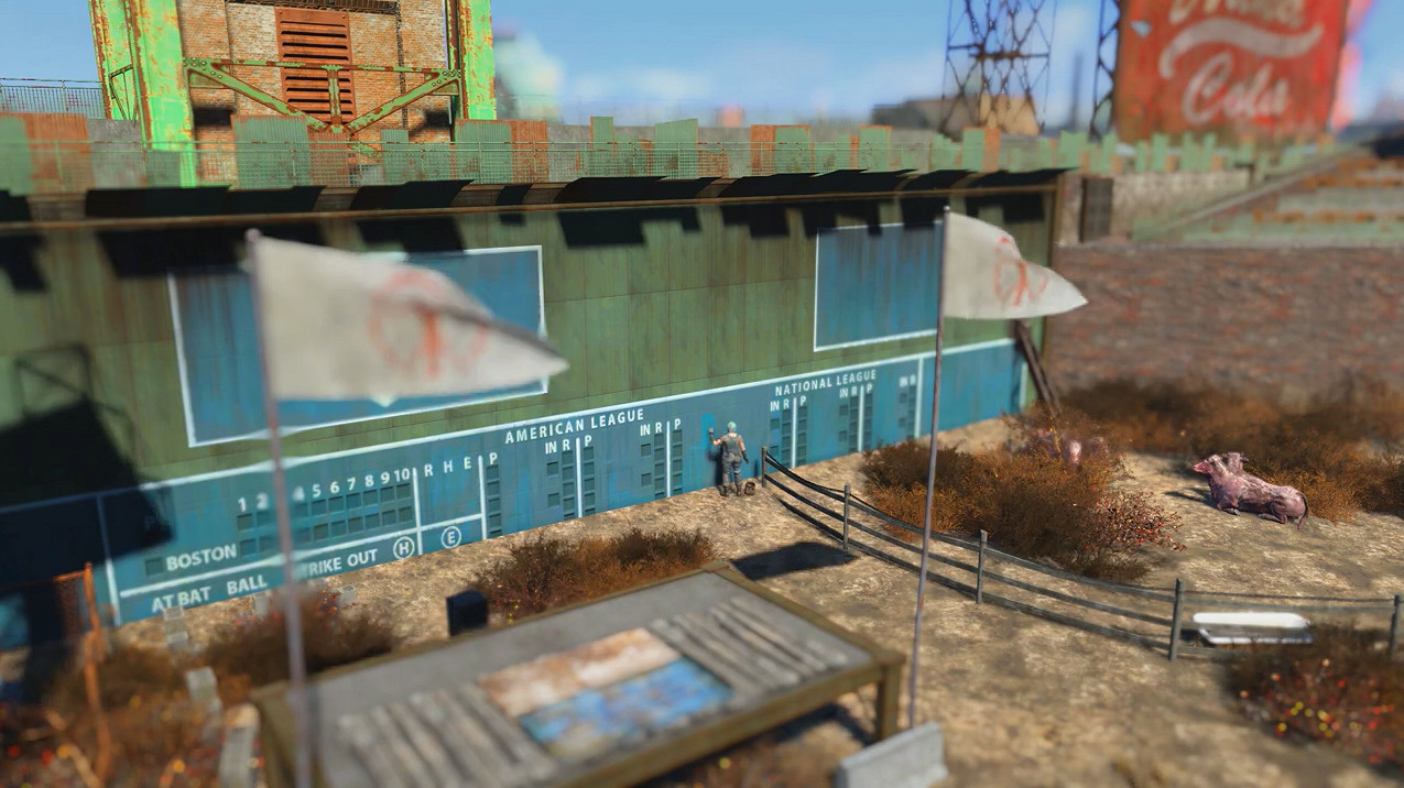 末世中的曙光！《輻射4》移軸攝影：精致還原鑽石城！