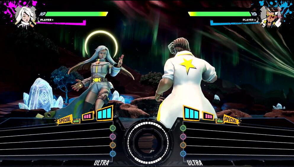 GC22：你們不要再打啦！音遊+格鬥《God of Rock》！