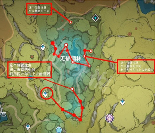 《原神》樹王聖體菇如何獲得？樹王聖體菇採集路線推薦