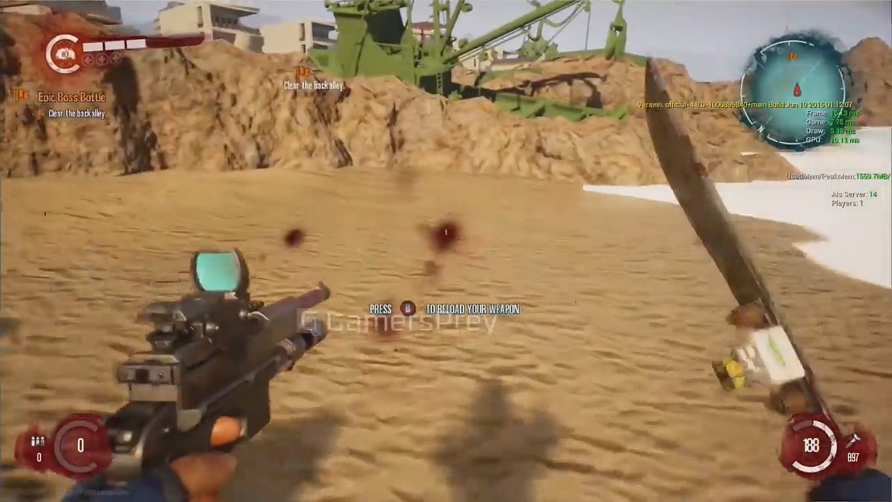 2015年老版本《死亡島2》Demo被洩露 多個展示影片流出