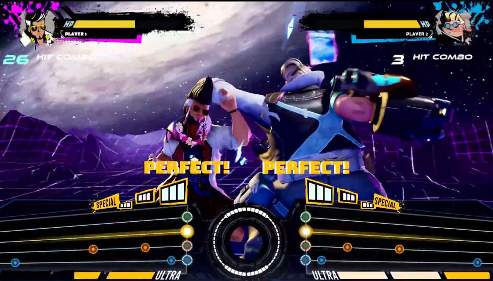 GC22：你們不要再打啦！音遊+格鬥《God of Rock》！