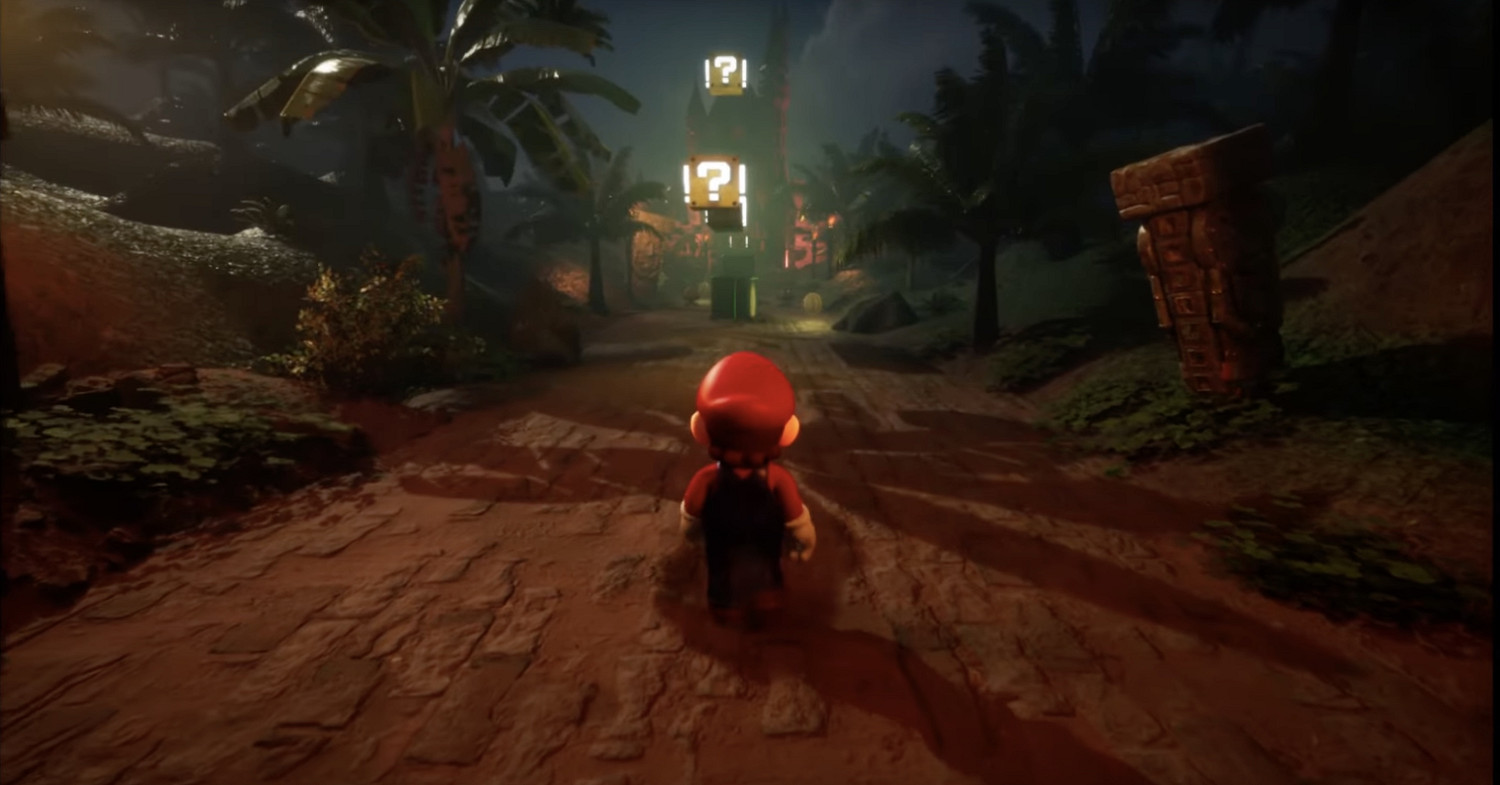 大神分享自製虛幻5版《瑪利歐》遊戲《超級瑪利歐RTX》 大神分享自製虛幻5版《瑪利歐》遊戲《超級瑪利歐RTX》