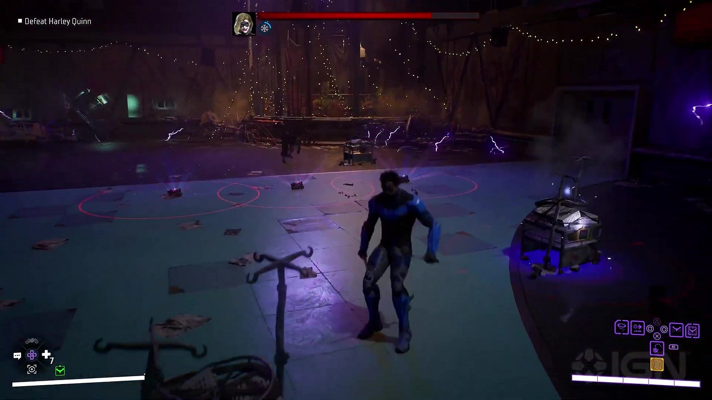 瘋批美人!IGN《高譚騎士》"哈莉·奎因"Boss戰展示 瘋批美人!IGN《高譚騎士》"哈莉·奎因"Boss戰展示