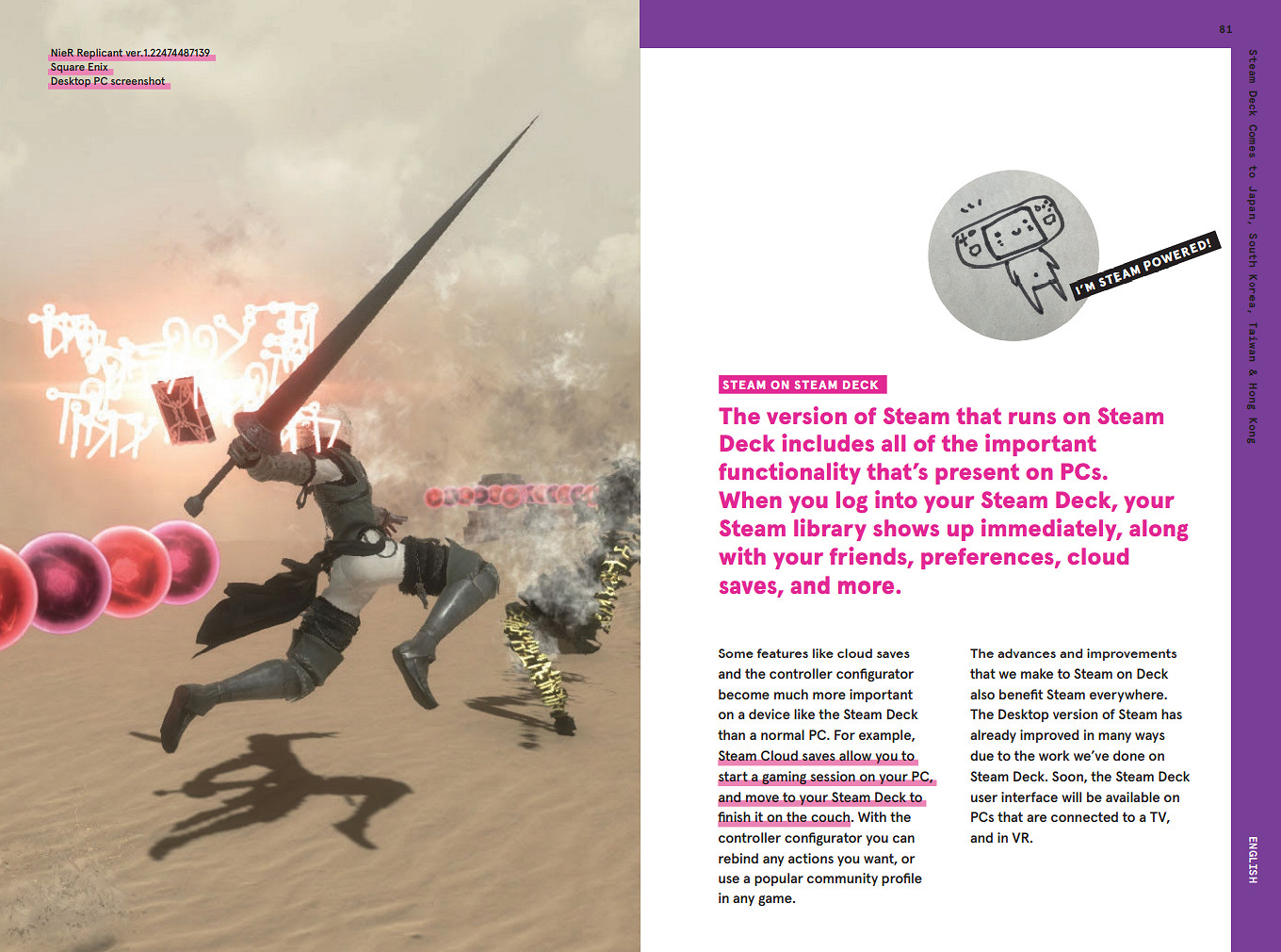 V社發布Steam Deck手冊 全方位介紹產品背後故事