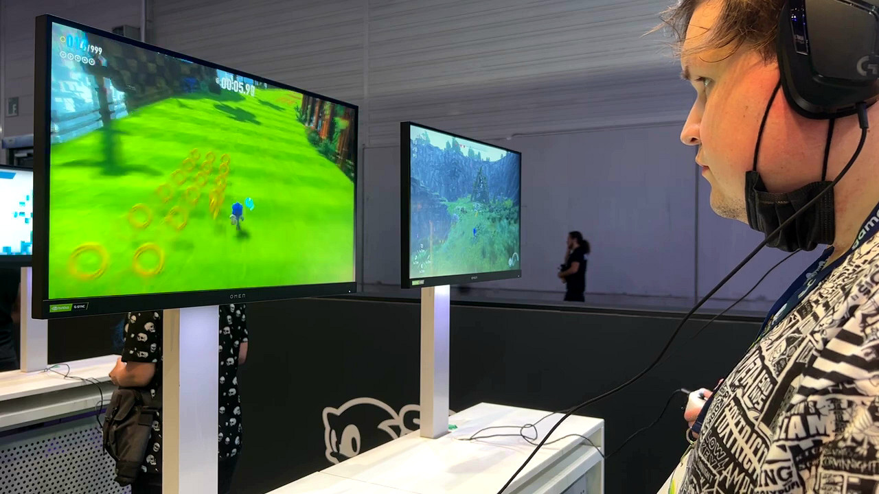 GC22世嘉：《索尼克 未知邊境》15分鐘現場試玩展示