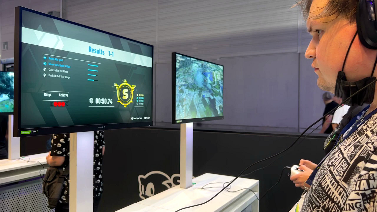 GC22世嘉：《索尼克 未知邊境》15分鐘現場試玩展示