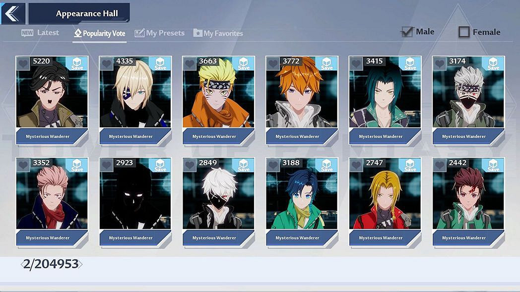 《幻塔》玩家沉浸捏臉!鬼滅、火影、蒂法都出現了! 《幻塔》玩家沉浸捏臉!鬼滅、火影、蒂法都出現了!