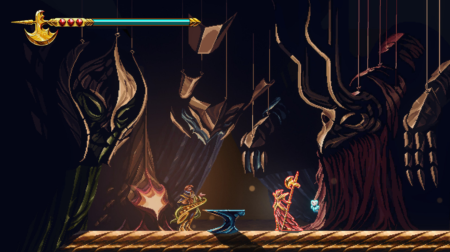 像素風類惡魔城《九年陰影》10月登陸PC 明年Q1登陸Switch 像素風類惡魔城《九年陰影》10月登陸PC 明年Q1登陸Switch