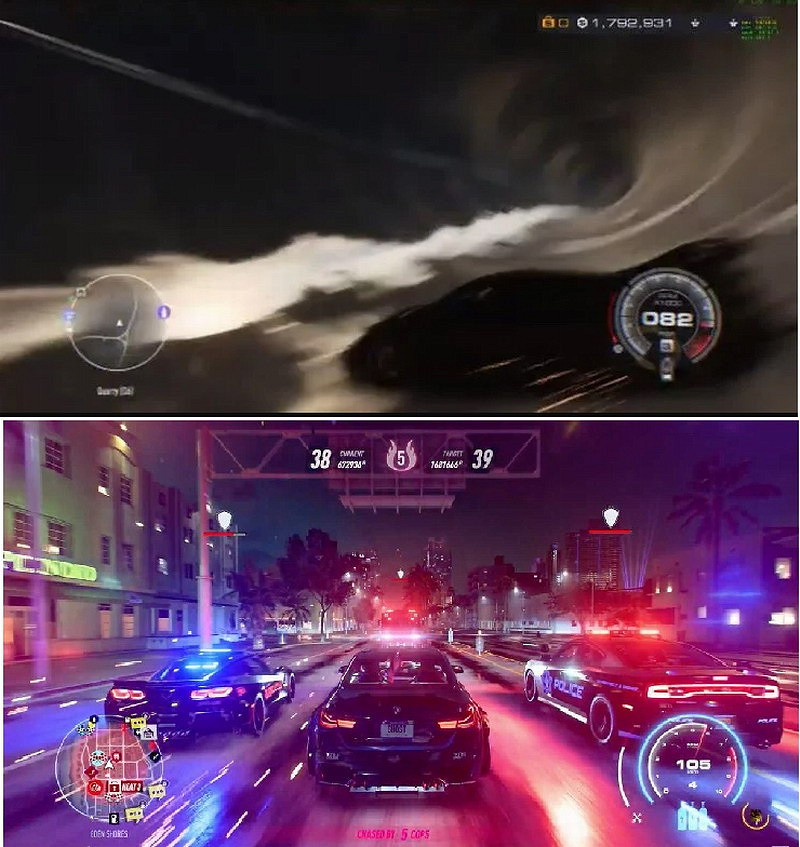 《極速快感22》影片及截圖洩露 顯示地圖場景UI等 《極速快感22》影片及截圖洩露 顯示地圖場景UI等