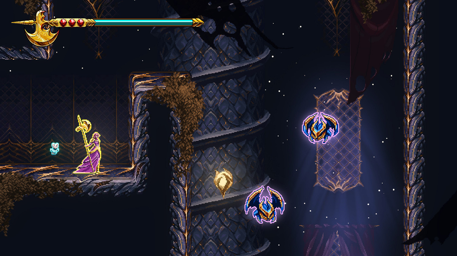 像素風類惡魔城《九年陰影》10月登陸PC 明年Q1登陸Switch 像素風類惡魔城《九年陰影》10月登陸PC 明年Q1登陸Switch