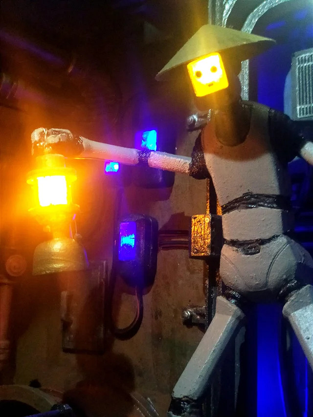 逼真還原!大神製作貓貓冒險遊戲《Stray》主題書架 逼真還原!大神製作貓貓冒險遊戲《Stray》主題書架