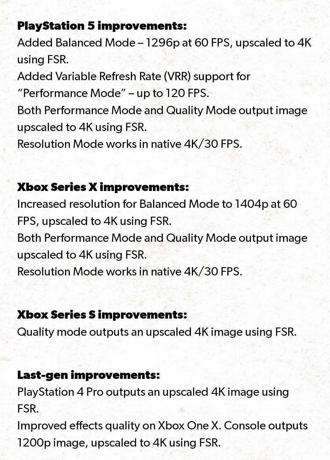 《垂死之光2》主機版更新後性能大提升!支援FSR 《垂死之光2》主機版更新後性能大提升!支援FSR