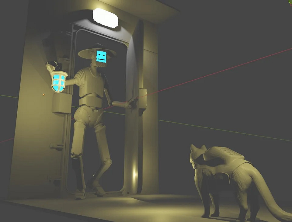 逼真還原!大神製作貓貓冒險遊戲《Stray》主題書架 逼真還原!大神製作貓貓冒險遊戲《Stray》主題書架