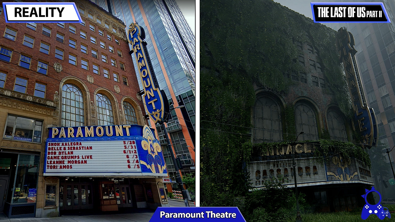 西雅圖復仇之路！《最後生還者2》遊戲與現實地點比較