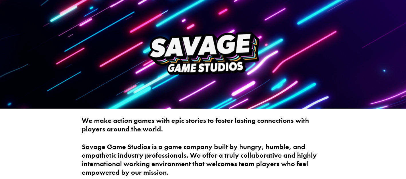 索尼SIE宣布收購手遊開發商Savage：3A新作開發中